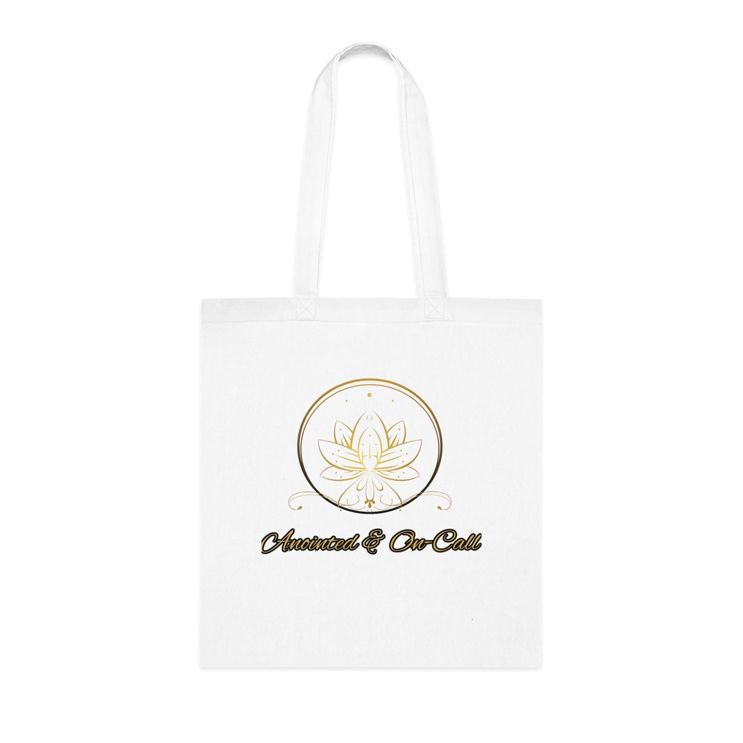 Spiritual Cotton Tote Bag, Motivational Tote for Relaxation, Eco-Friendly Shopping Bag, Perfect Gift for Friends, Quotes Tote